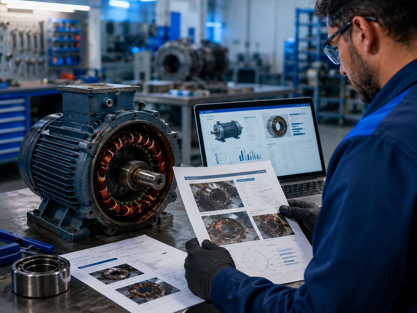 Laudo técnico de motor